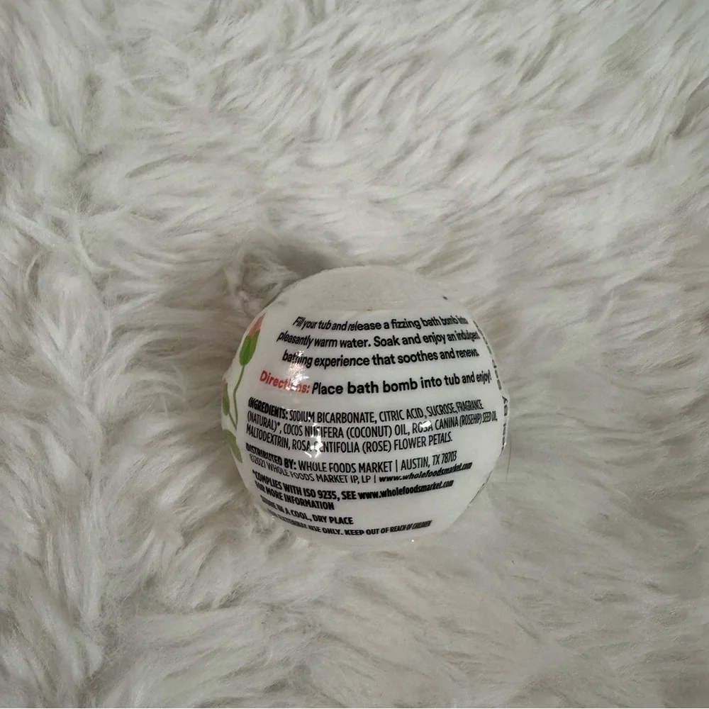 365 by Whole Foods Market Rose Petal Scented Bath Bombs